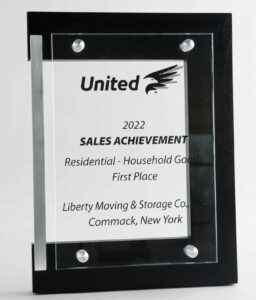 Liberty Moving & Storage Named United’s Top Residential Booker